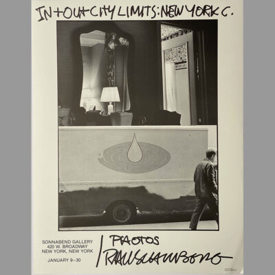 R Rauschenberg poster